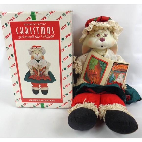 House of Lloyd Holiday Vintage 996 House Of Lloyd Grannie Flo Bunny Christmas Around The House of Lloyd Holiday Vintage 996 House Of Lloyd Grannie Flo Bunny Christmas Around The